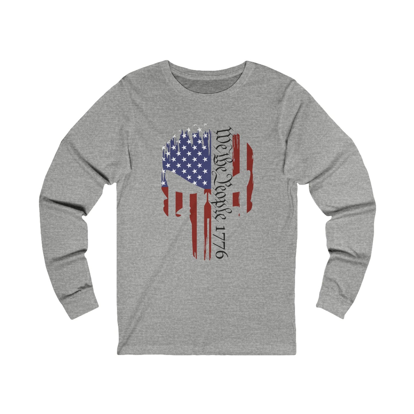 Punisher- We The People 1776 Unisex Jersey Long Sleeve Tee