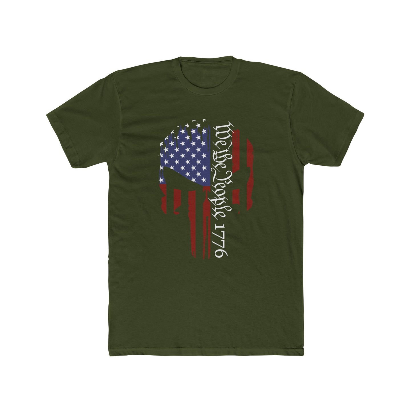 Punisher- We The People 1776 Cotton Crew Tee