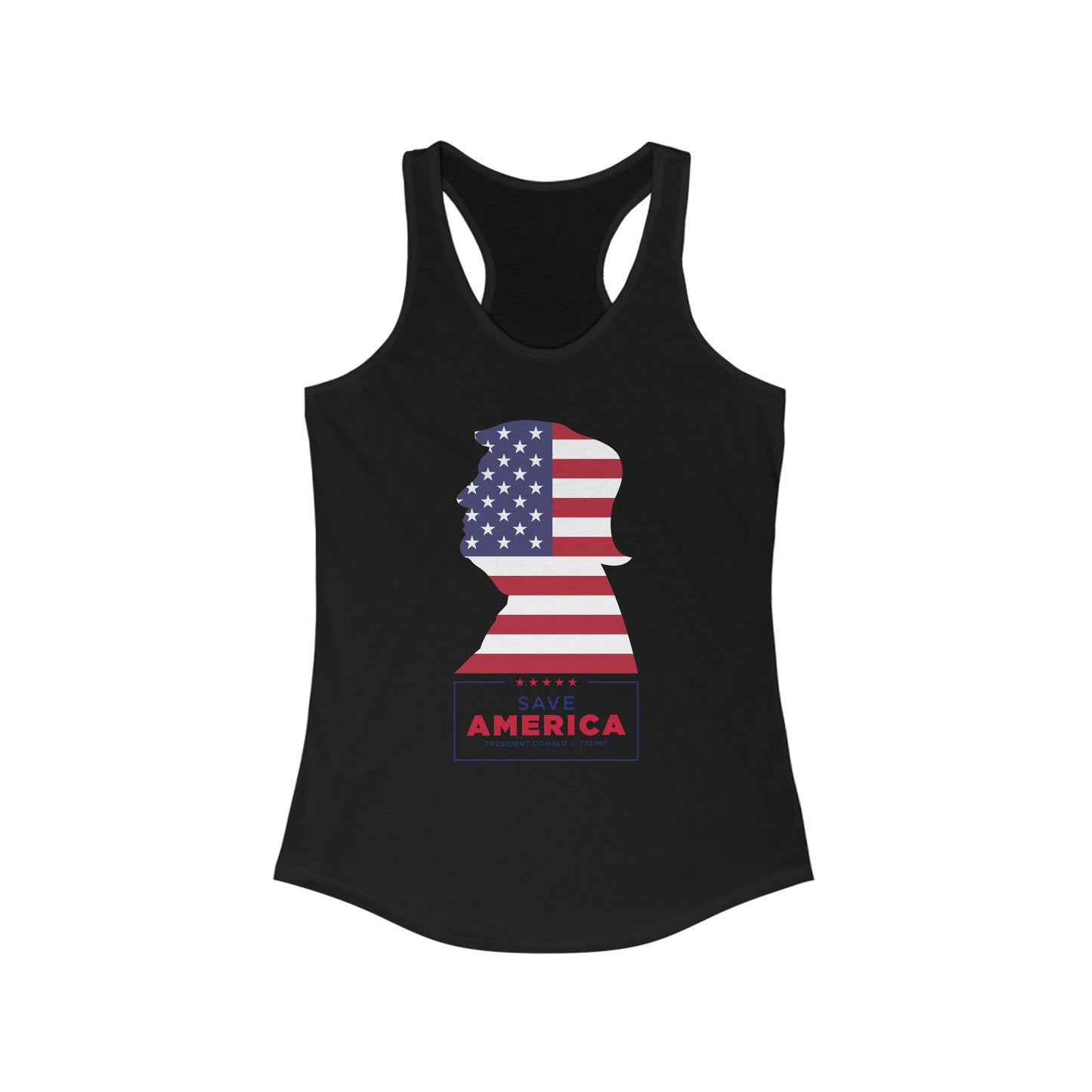 Trump Save America Women's Ideal Racerback Tank