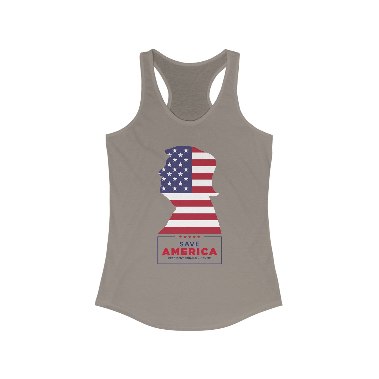 Trump Save America Women's Ideal Racerback Tank