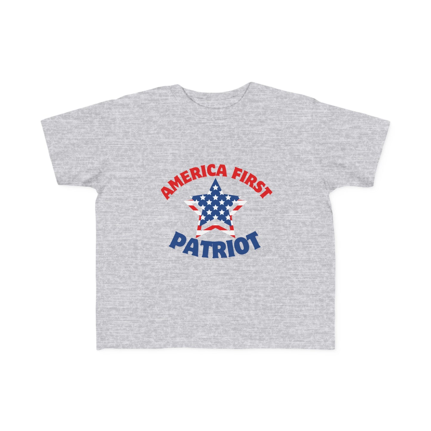 America First Patriot Toddler's Fine Jersey Tee