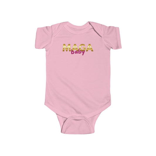 MAGA Baby Girl Infant Fine Jersey Bodysuit