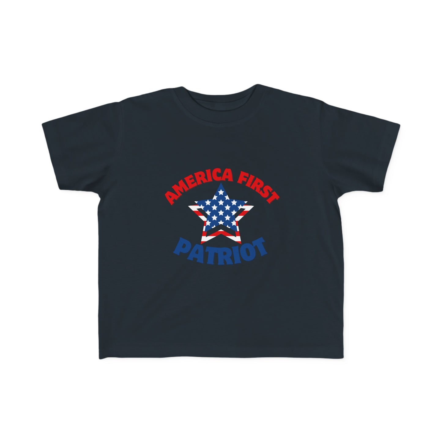 America First Patriot Toddler's Fine Jersey Tee