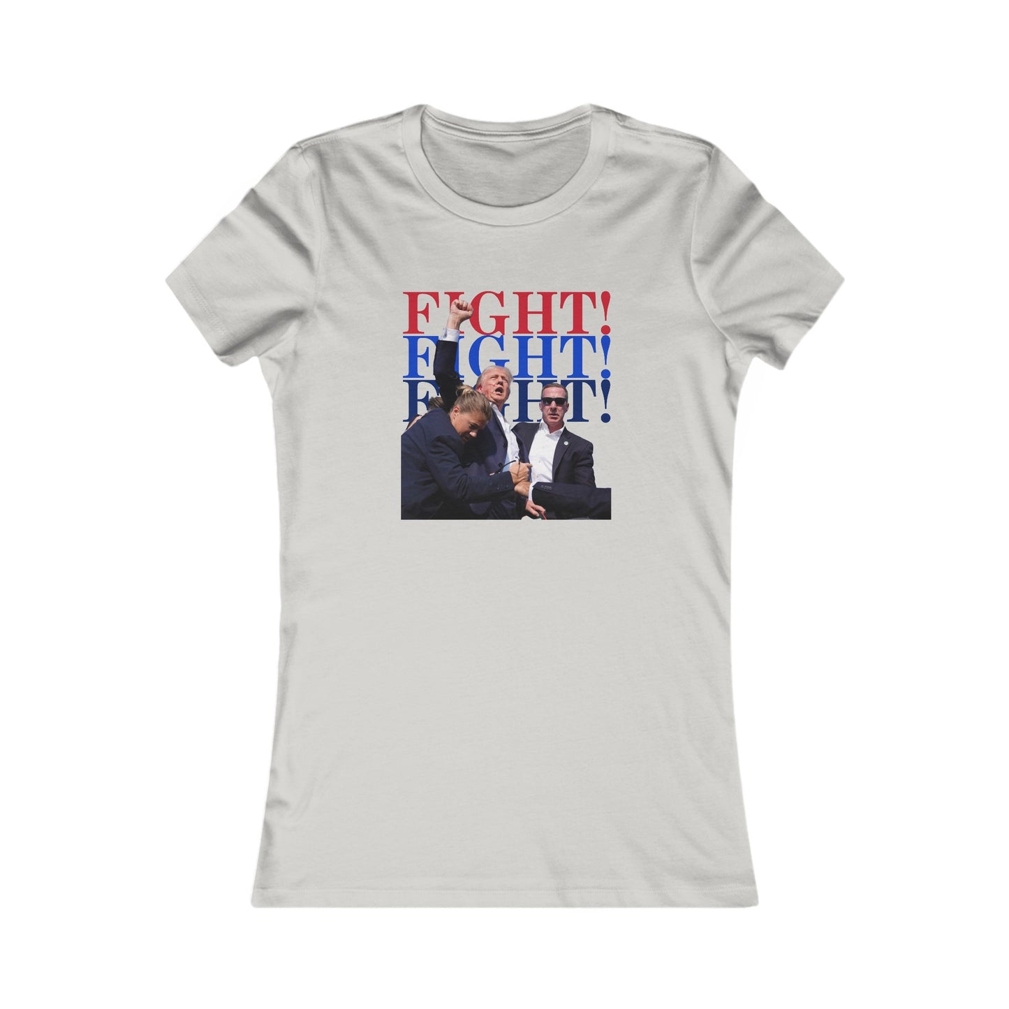 Iconic Trump Fight! Fight! Fight! Women's Favorite Tee