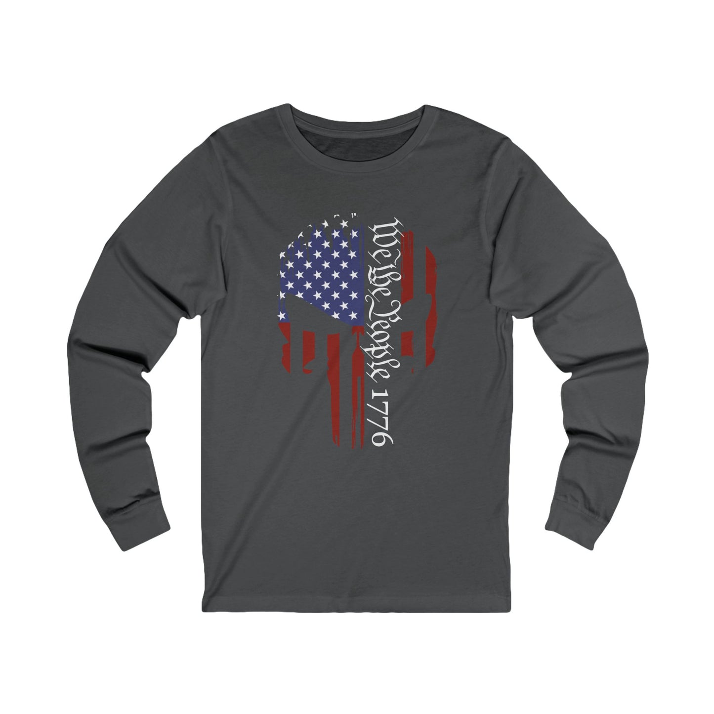 Punisher- We The People 1776 Unisex Jersey Long Sleeve Tee