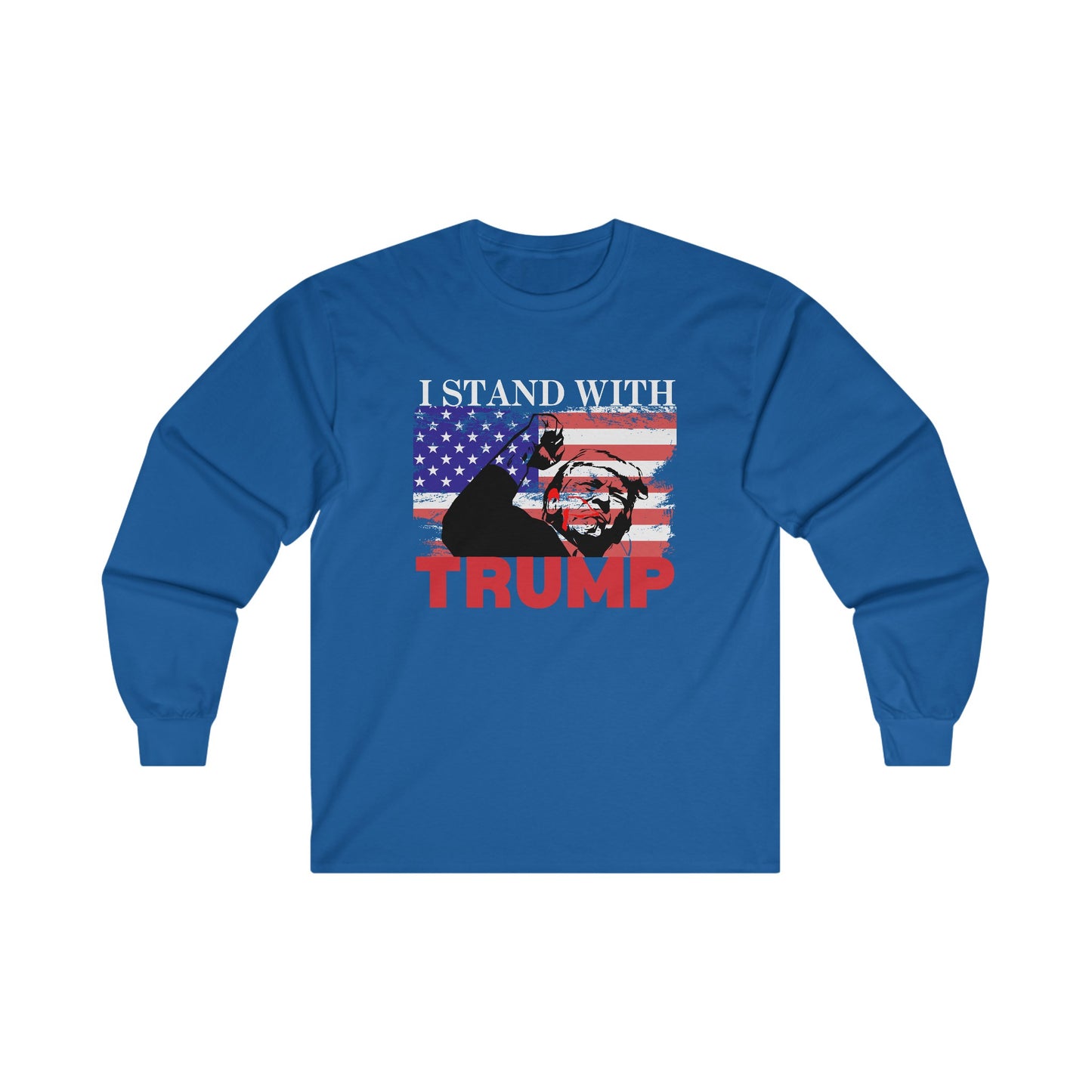 I Stand With Trump Unisex Ultra Cotton Long Sleeve Tee