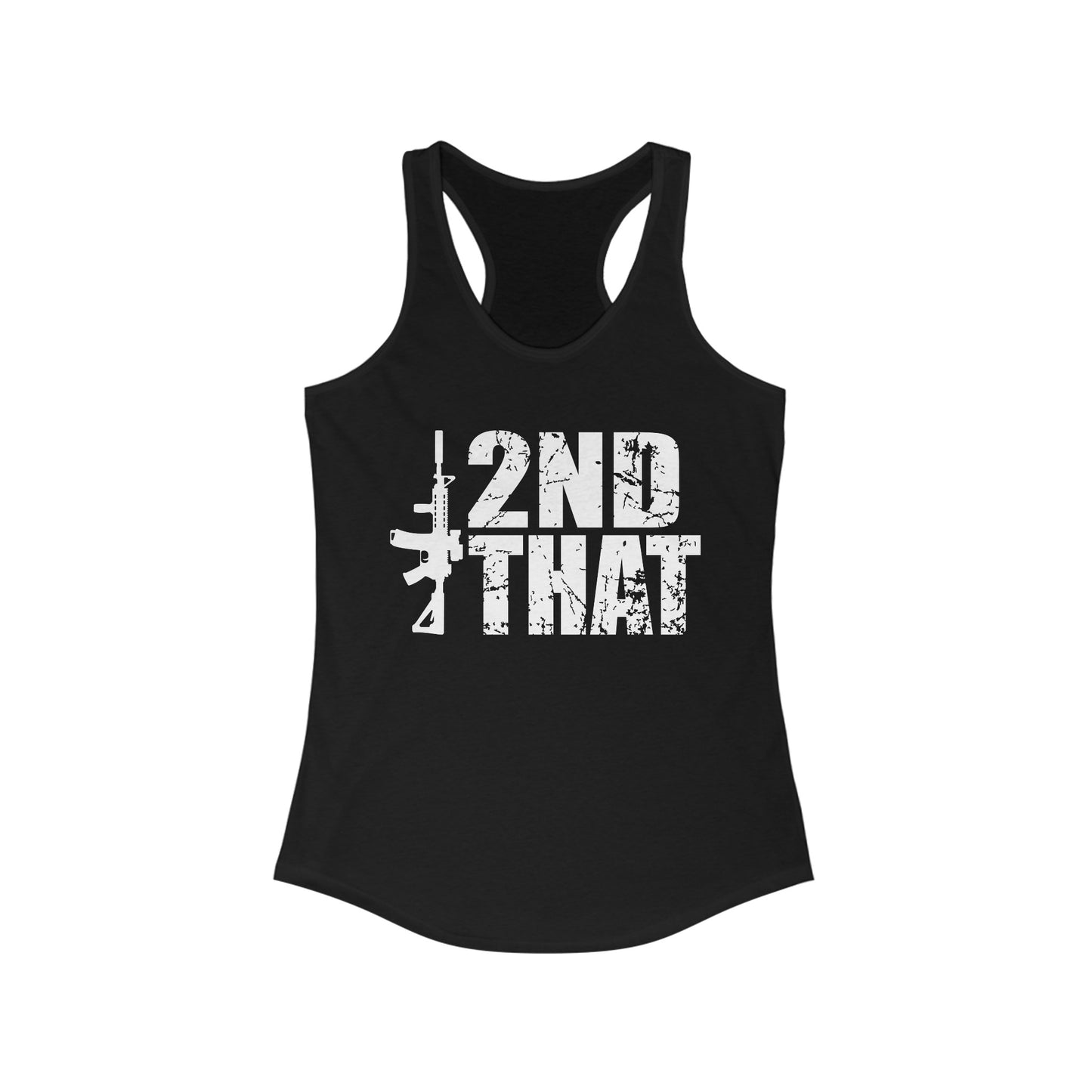 I Second That Women's Ideal Racerback Tank