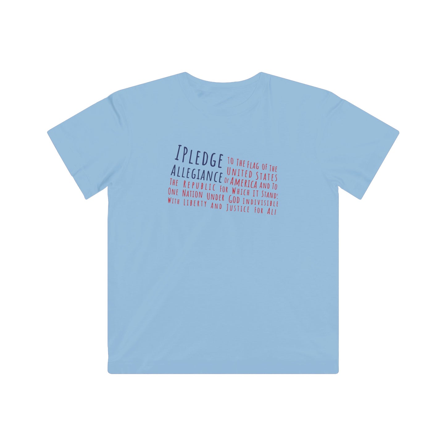 I Pledge Allegiance Kids Fine Jersey Tee