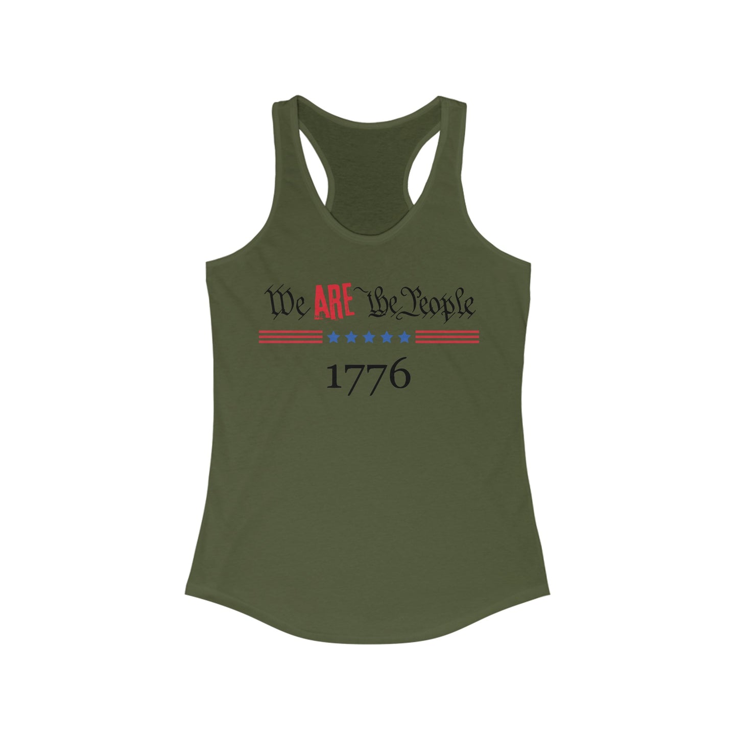 We ARE the People Women's Ideal Racerback Tank