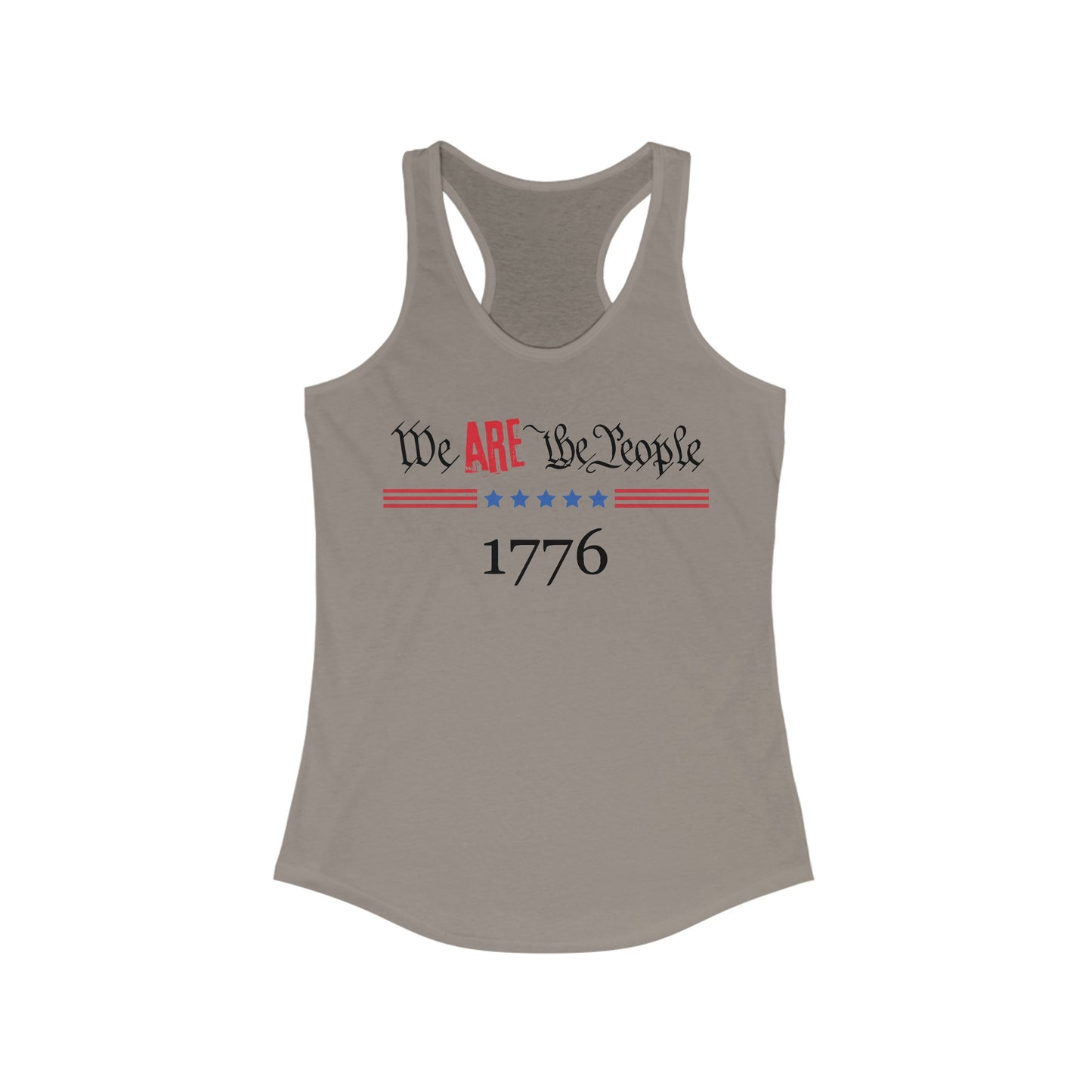 We ARE the People Women's Ideal Racerback Tank