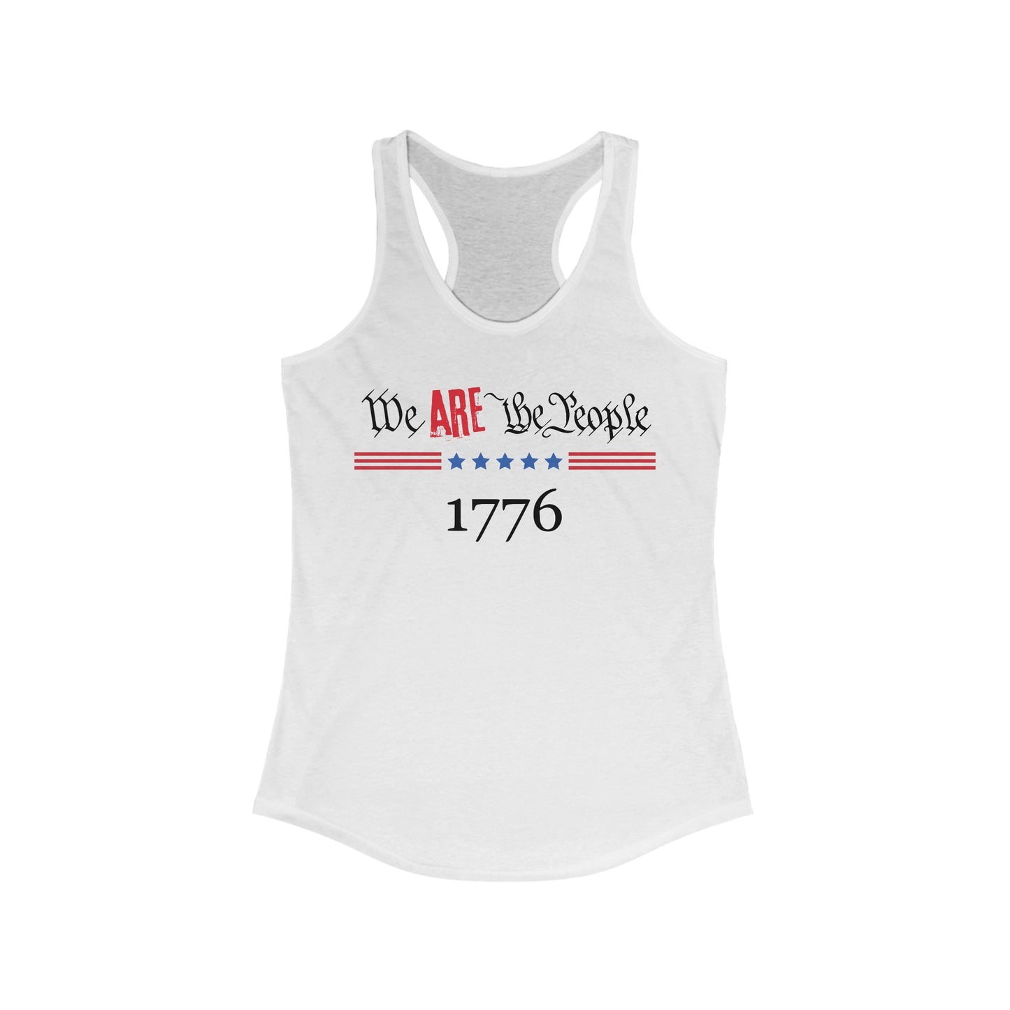 We ARE the People Women's Ideal Racerback Tank