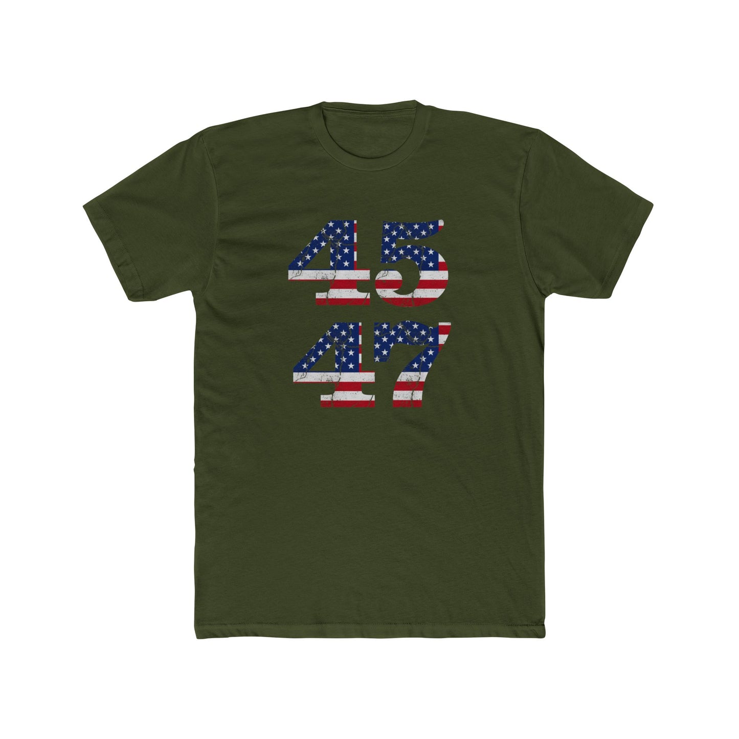 45/47 Trump Cotton Crew Tee