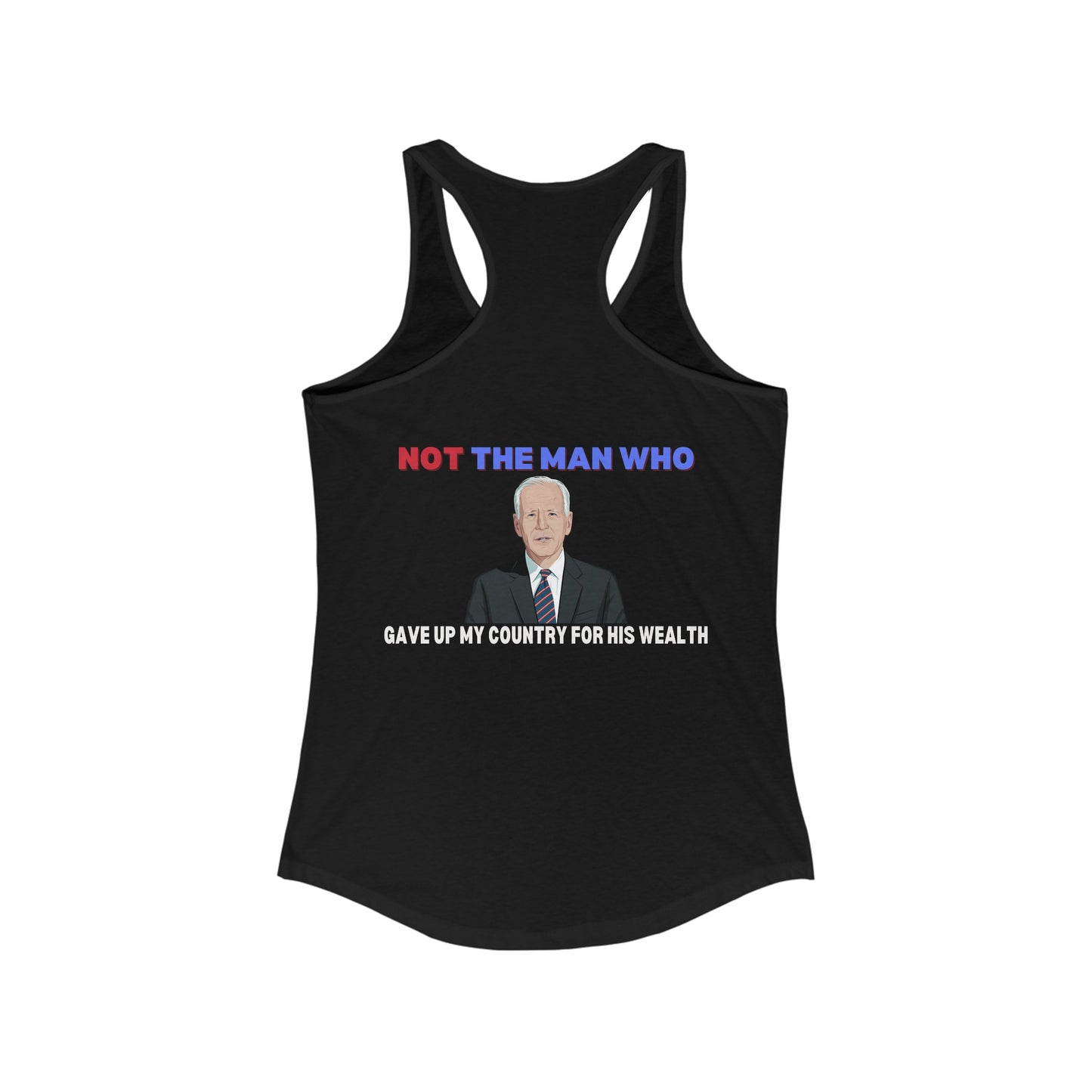 Trump vs Biden Women's Ideal Racerback Tank