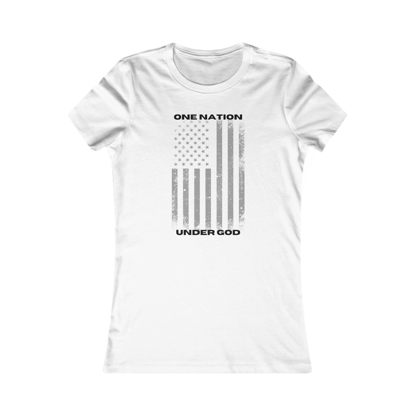 One Nation, Under God Women's Favorite Tee