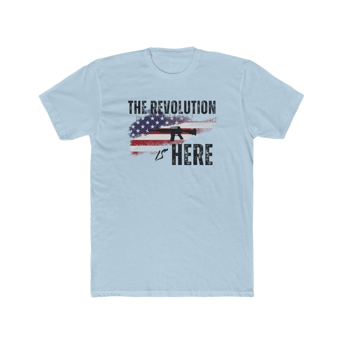 The Revolution is Here Cotton Crew Tee