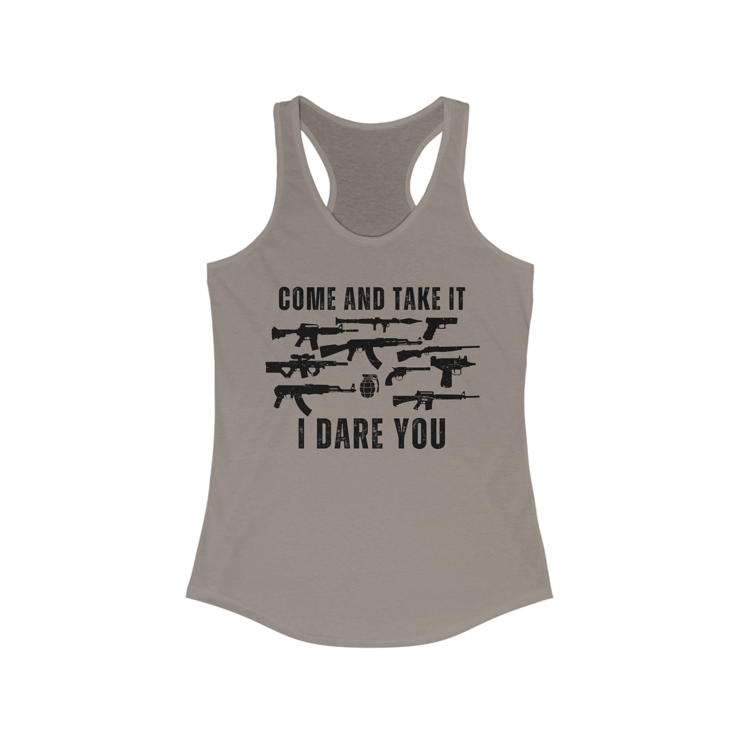 Come and Take It Women's Ideal Racerback Tank