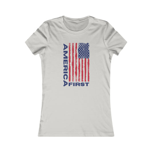 America First Women's Favorite Tee