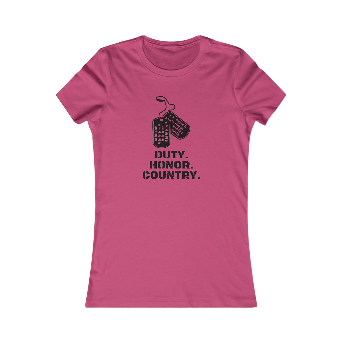 Duty-Honor-Country Women's Favorite Tee