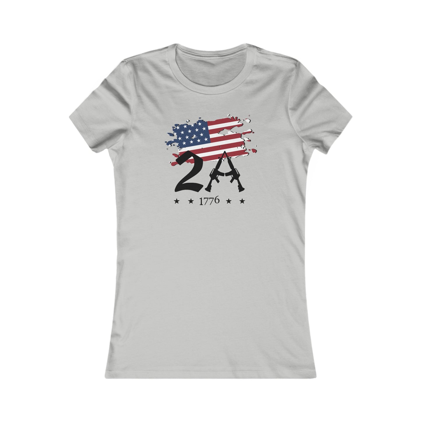 2A 2nd Amendment 1776 Women's Favorite Tee