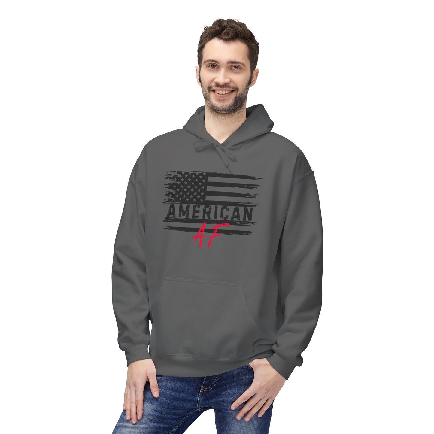 American AF Softstyle Fleece Hoodie