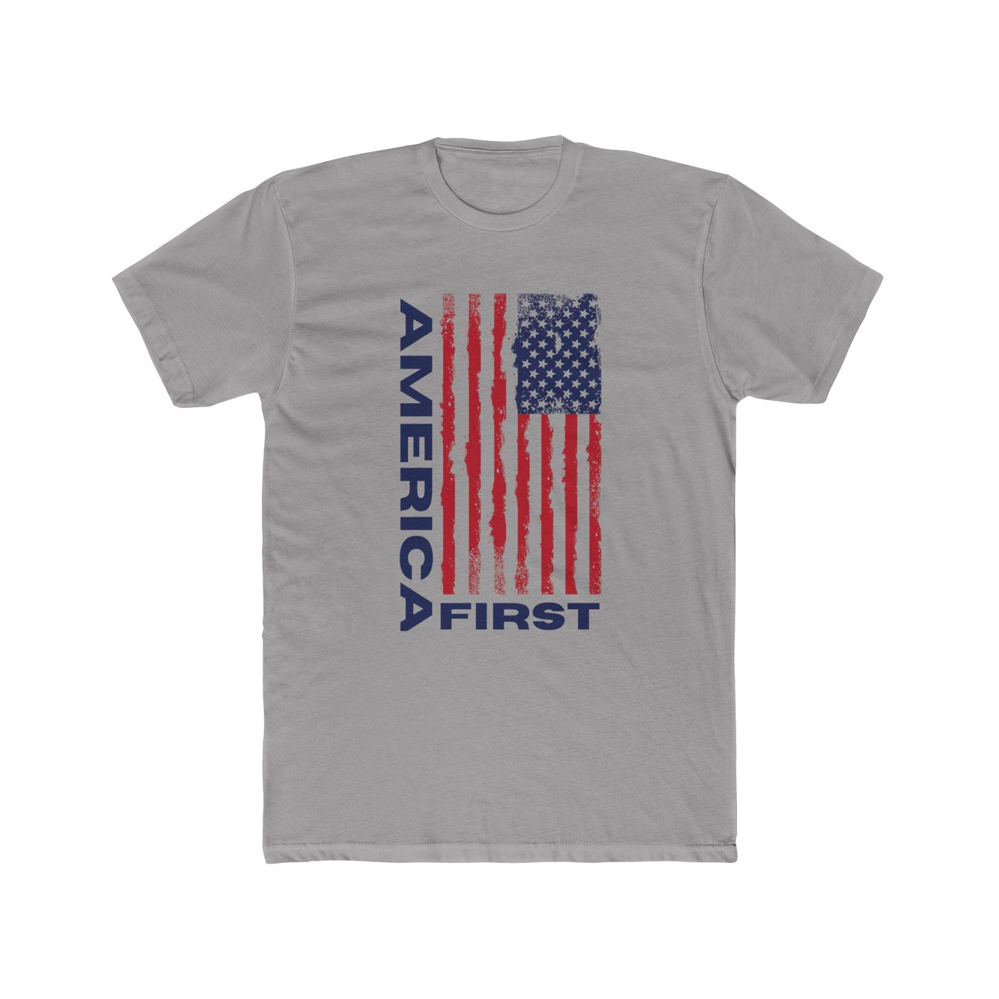 America First Cotton Crew Tee