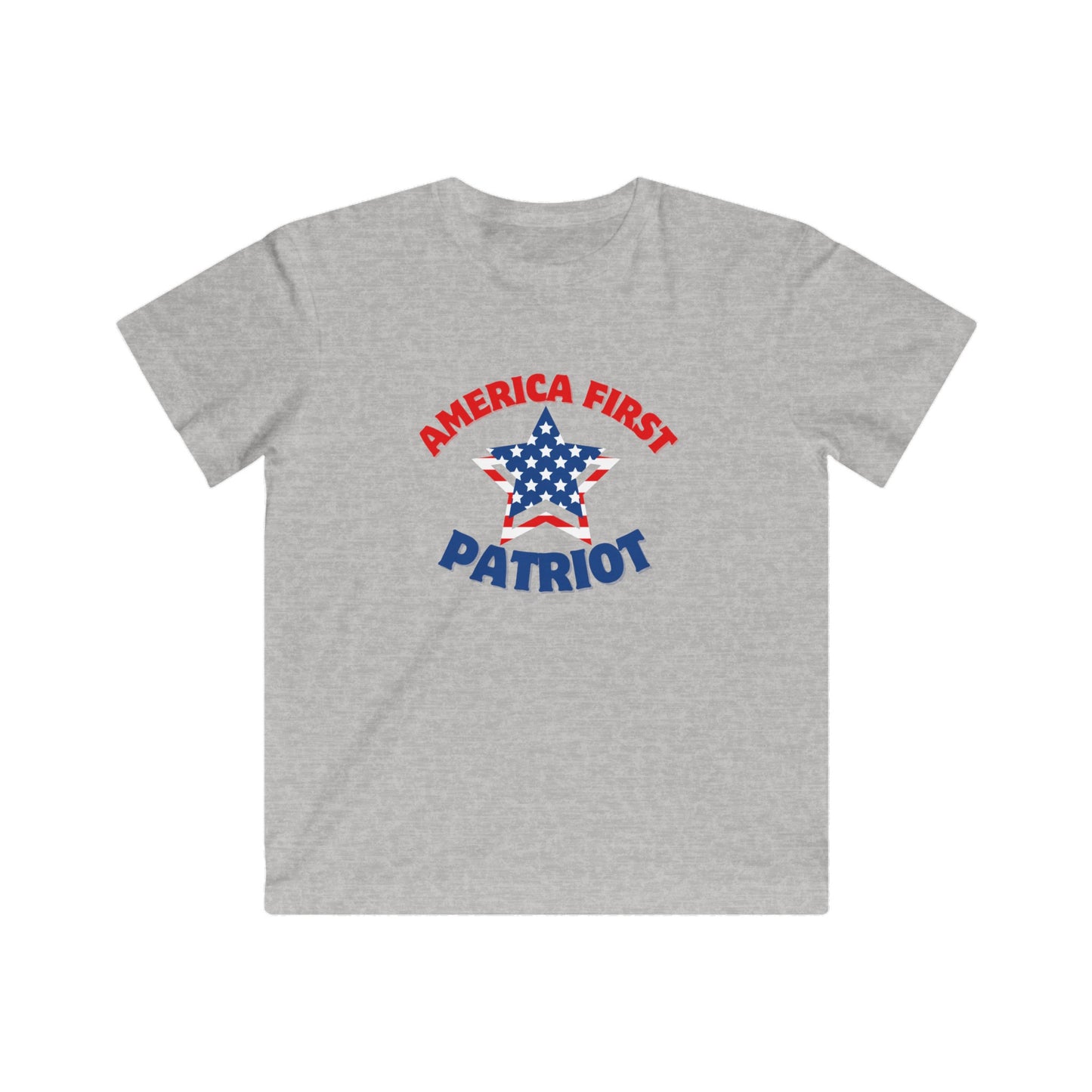 America First Patriot Kids Fine Jersey Tee