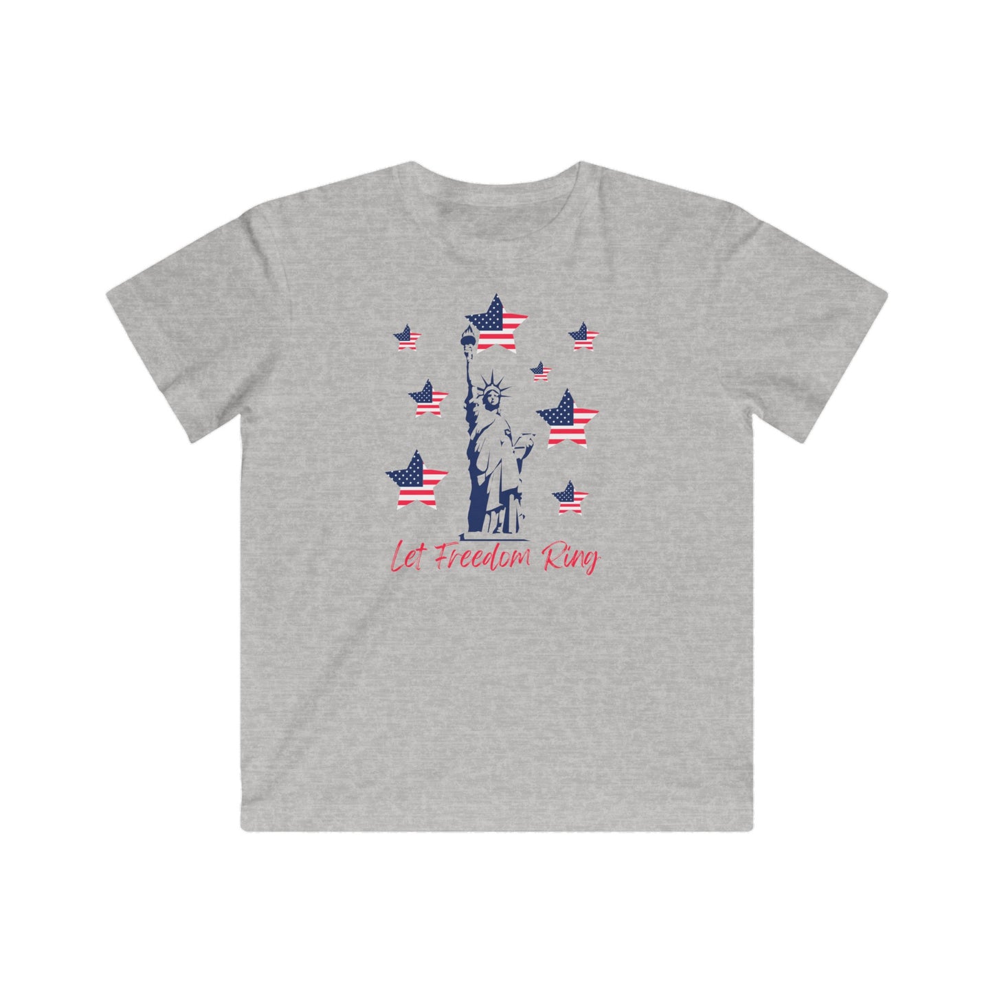 Let Freedom Ring Kids Fine Jersey Tee