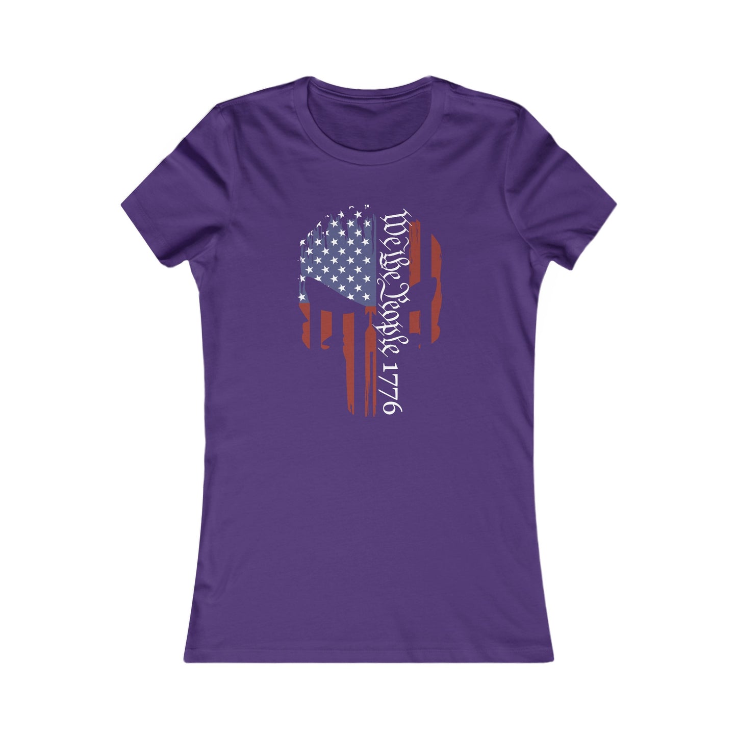 Punisher- We The People 1776 Women's Favorite Tee