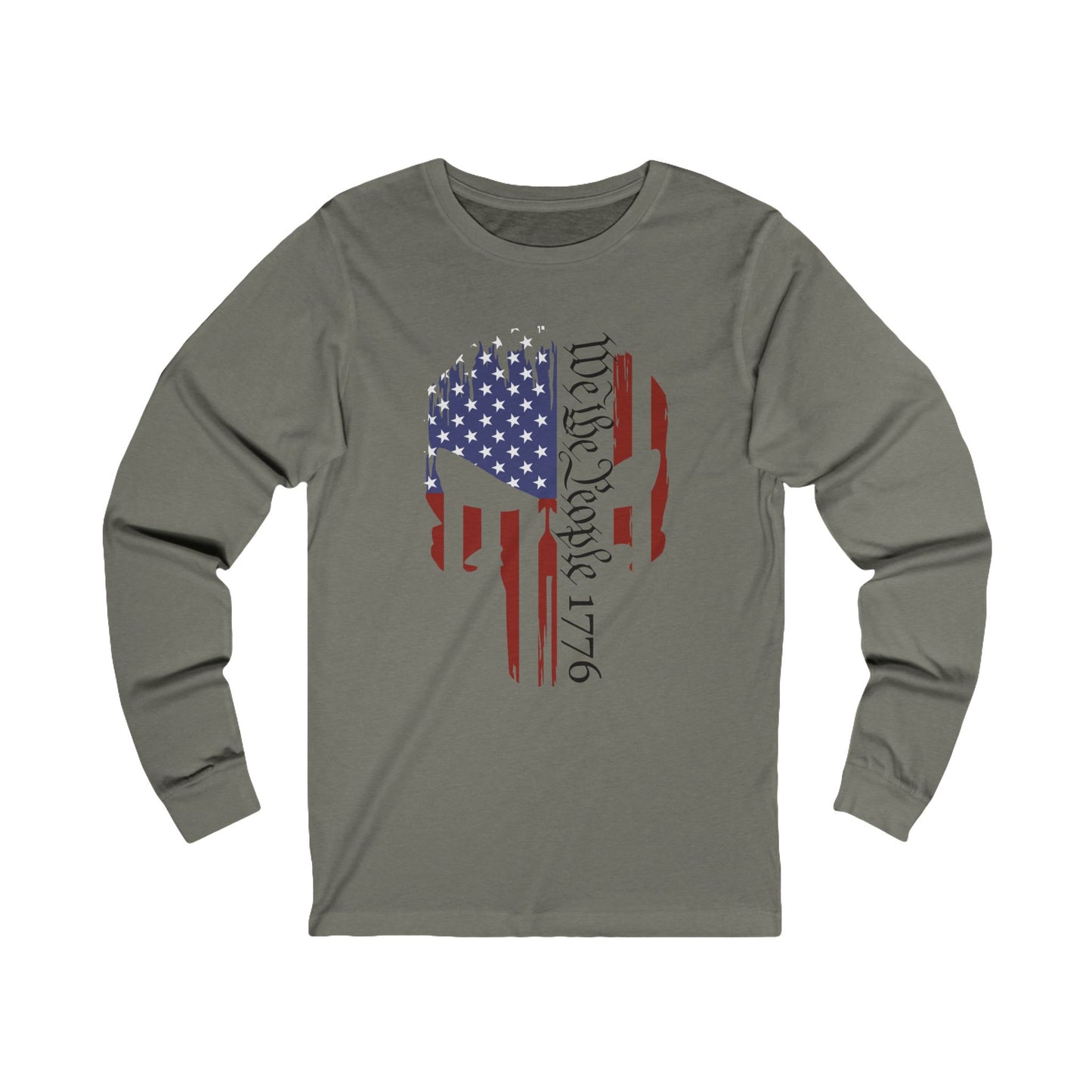 Punisher- We The People 1776 Unisex Jersey Long Sleeve Tee