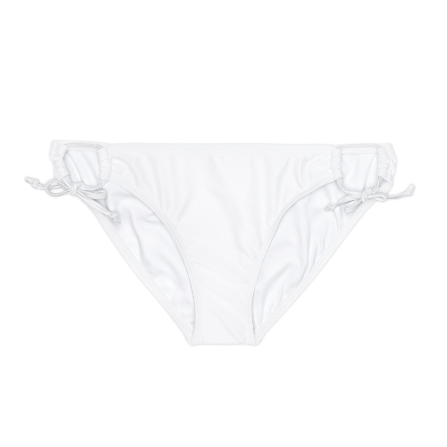 MAGA White Loop Tie Side Bikini Bottom