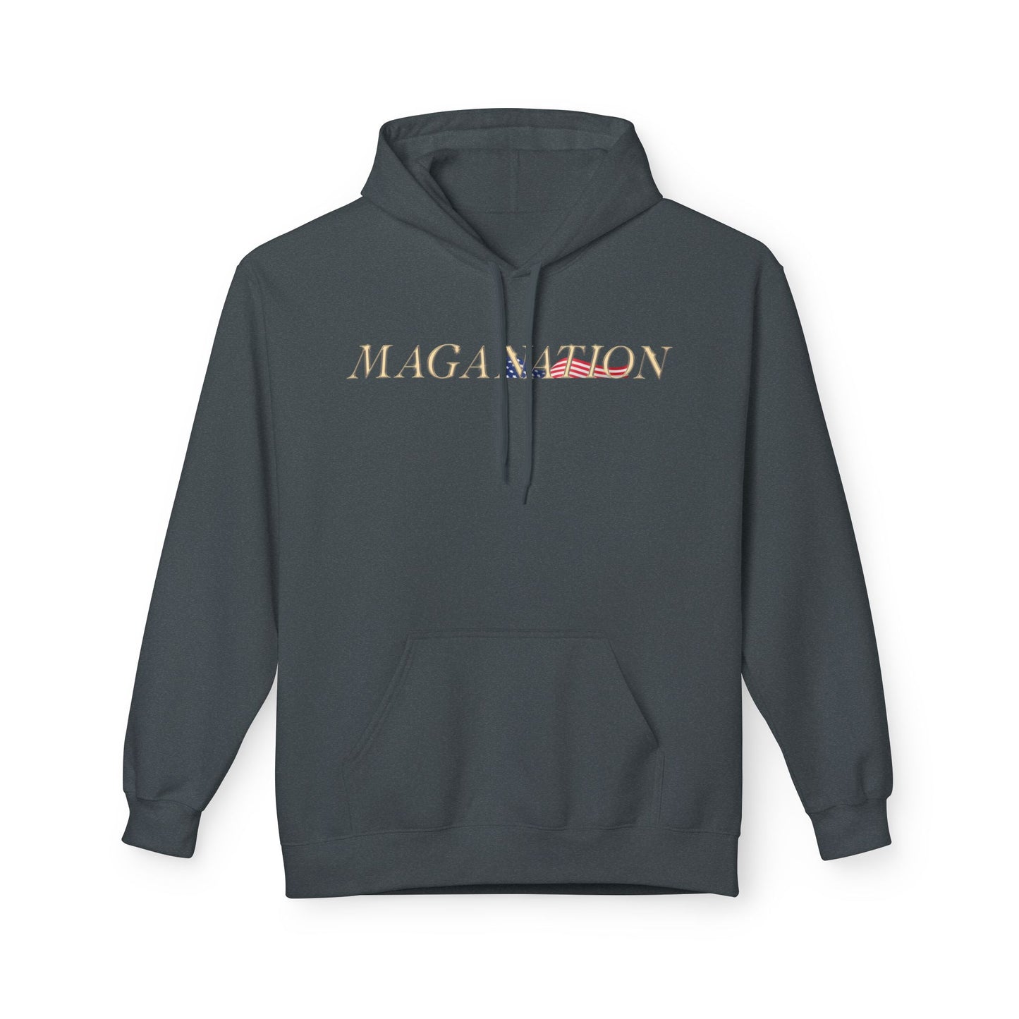 MAGA NATION Softstyle Fleece Hoodie