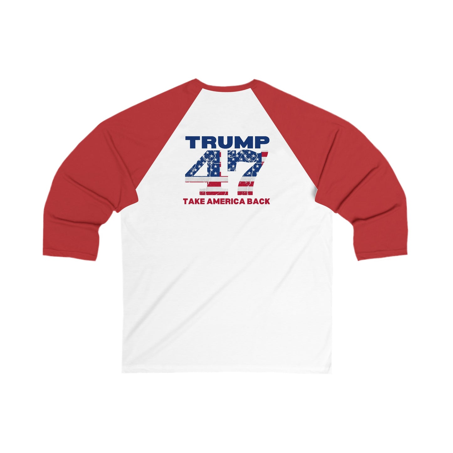 45/47 Trump Unisex 3/4 Sleeve Baseball Tee