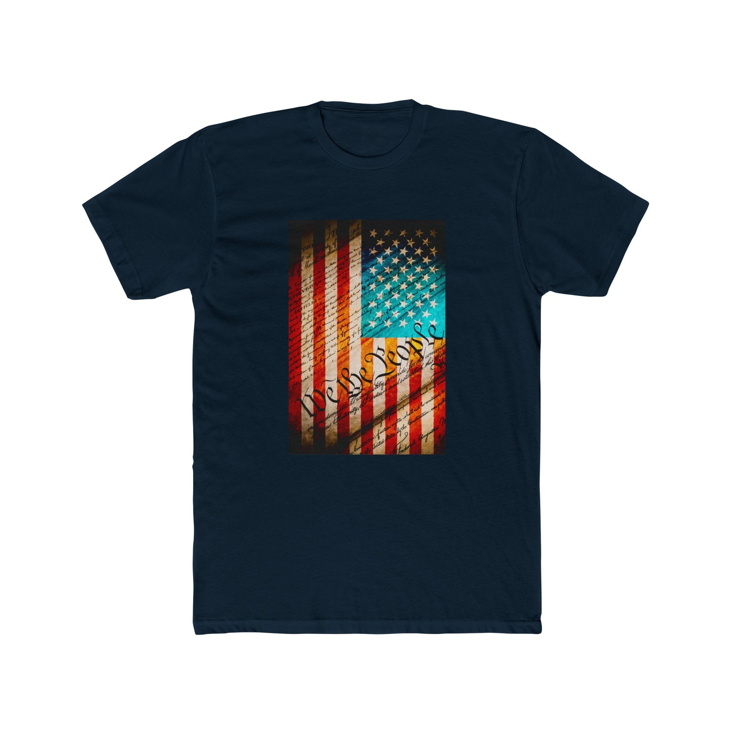 We The People, USA Flag Cotton Crew Tee