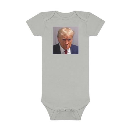 Trump Mugshot Baby Short Sleeve Onesie®