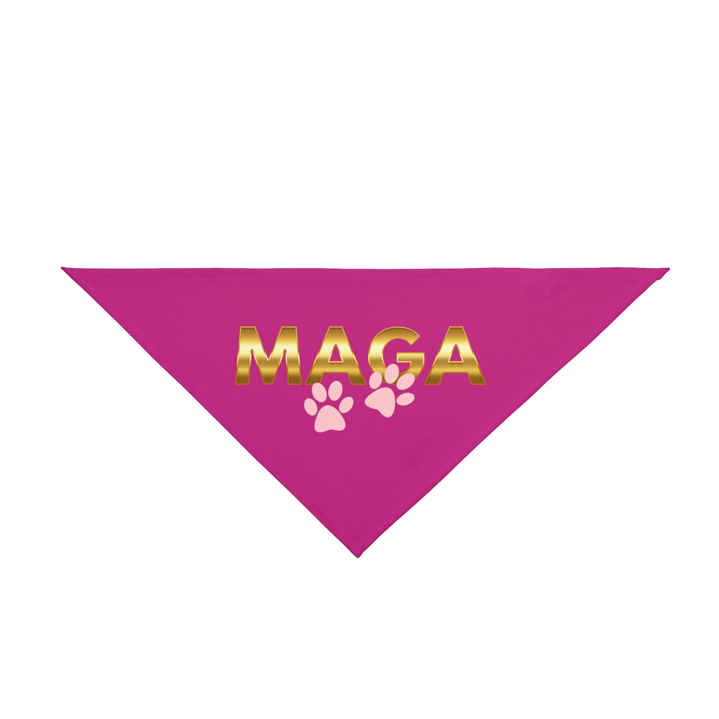 MAGA Pink Pet Bandana