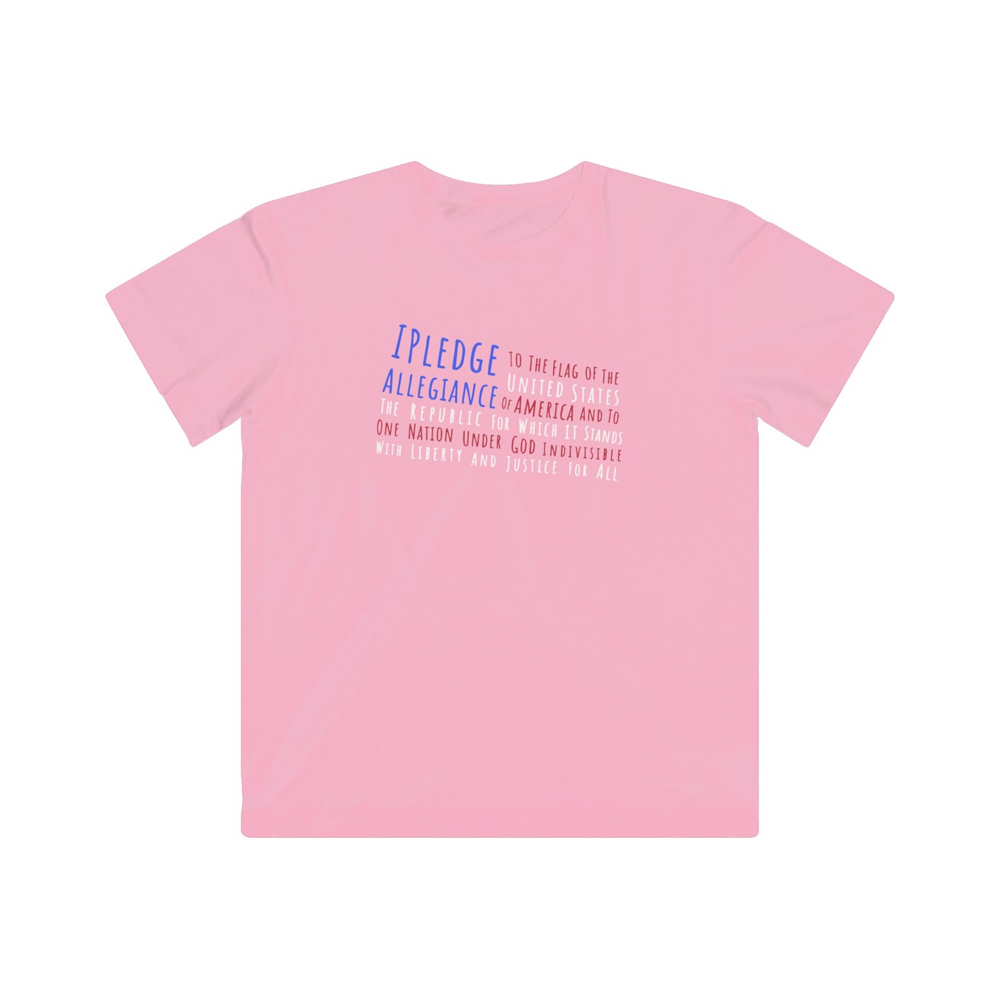 I Pledge Allegiance Kids Fine Jersey Tee