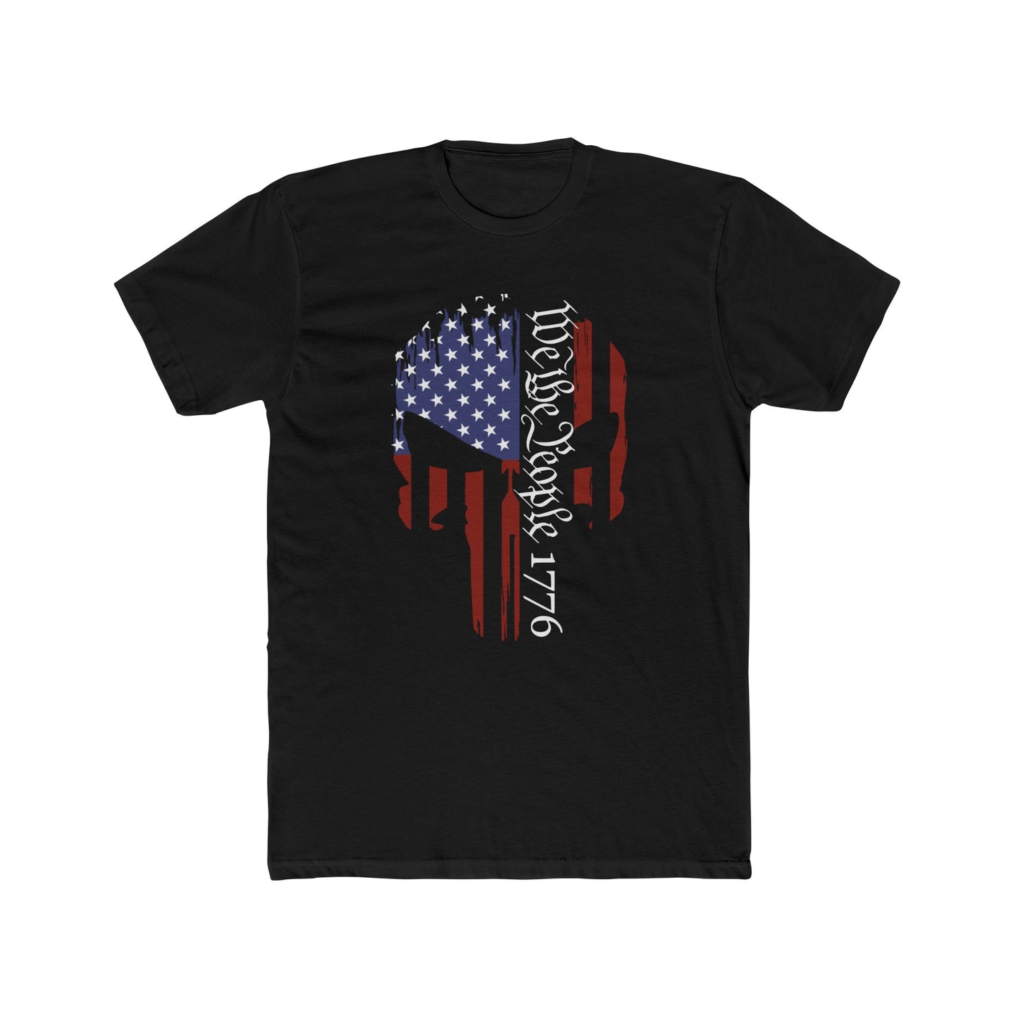 Punisher- We The People 1776 Cotton Crew Tee