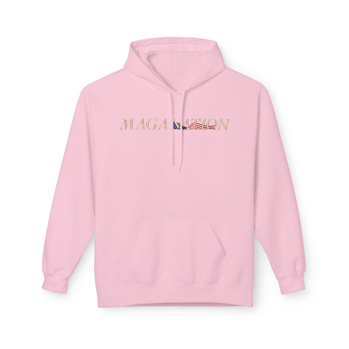 MAGA NATION Softstyle Fleece Hoodie