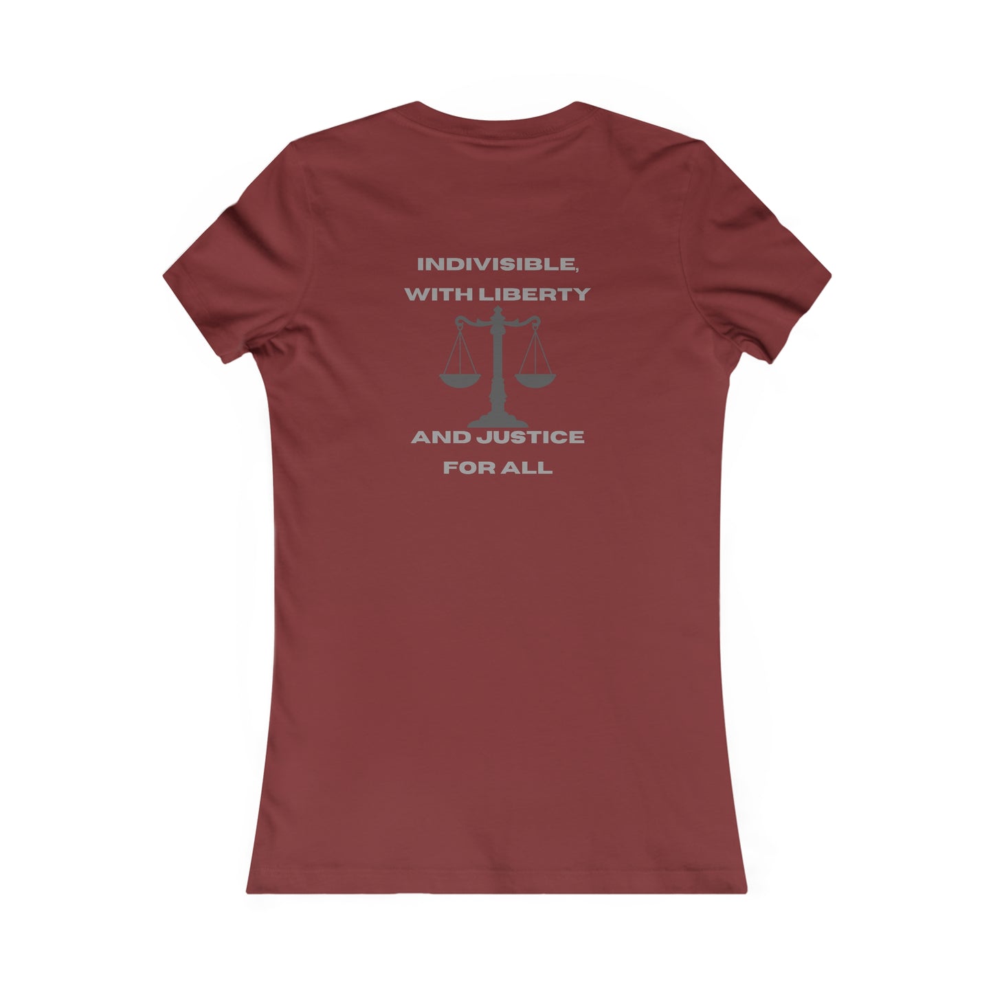 One Nation, Under God Women's Favorite Tee