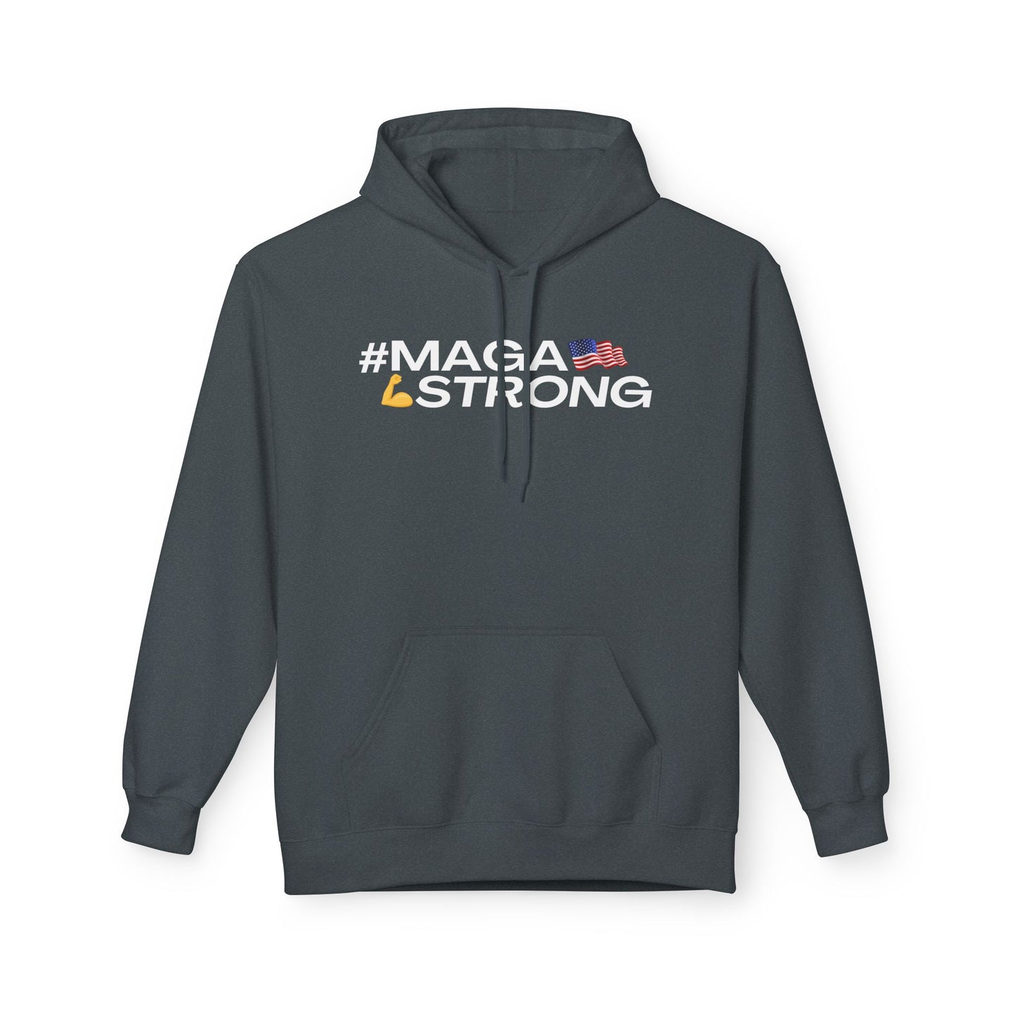 MAGA Strong Softstyle Fleece Hoodie