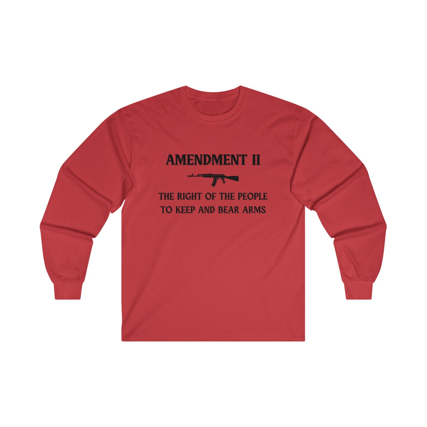 Amendment II Unisex Ultra Cotton Long Sleeve Tee