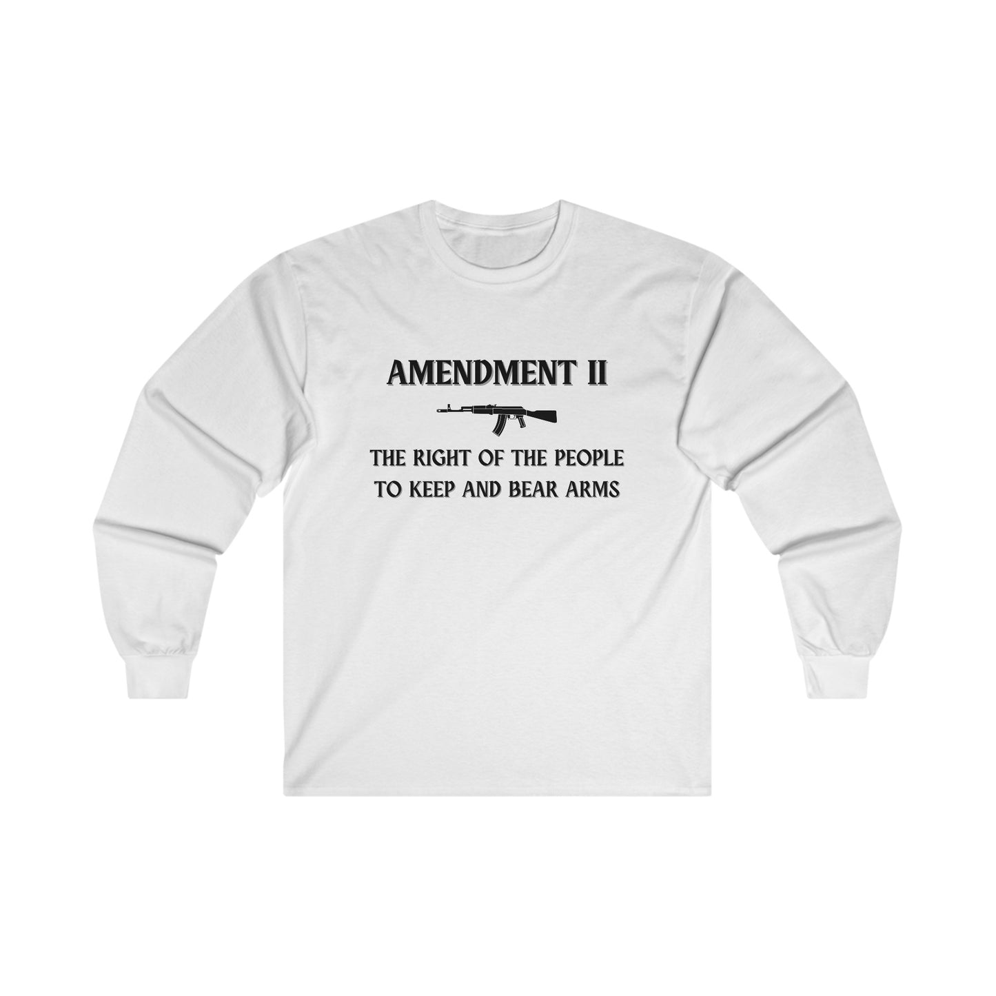 Amendment II Unisex Ultra Cotton Long Sleeve Tee