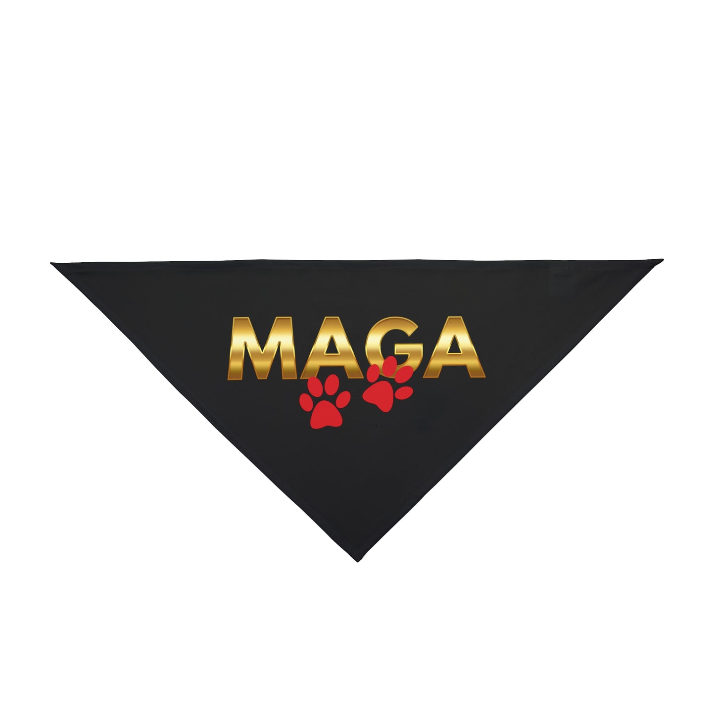 MAGA Black with Red Pet Bandana