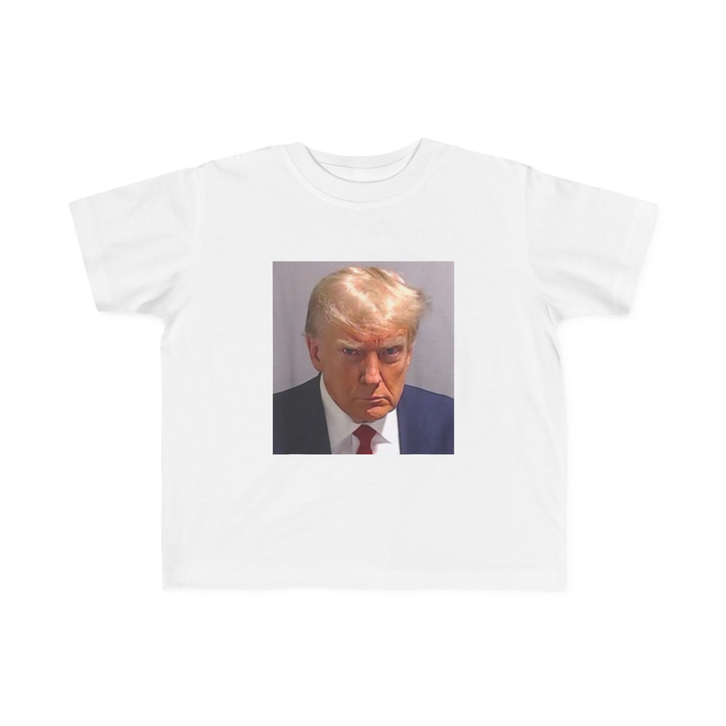 Trump Mugshot Toddler's Fine Jersey Tee