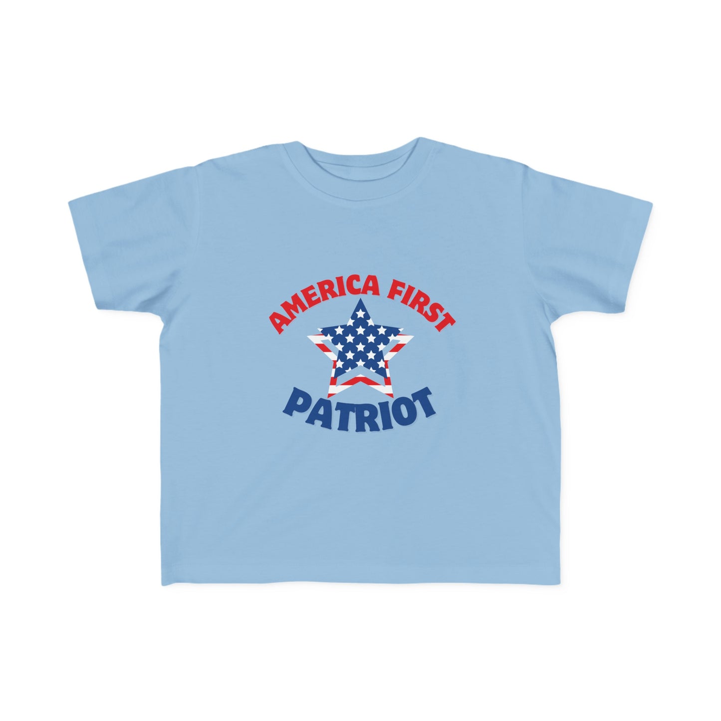 America First Patriot Toddler's Fine Jersey Tee