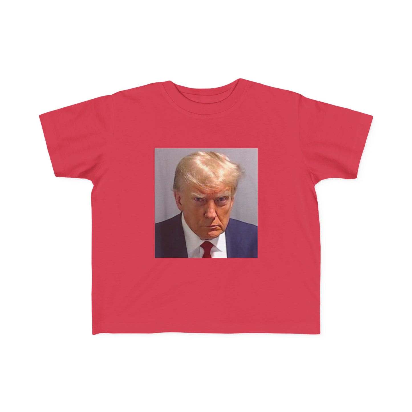 Trump Mugshot Toddler's Fine Jersey Tee