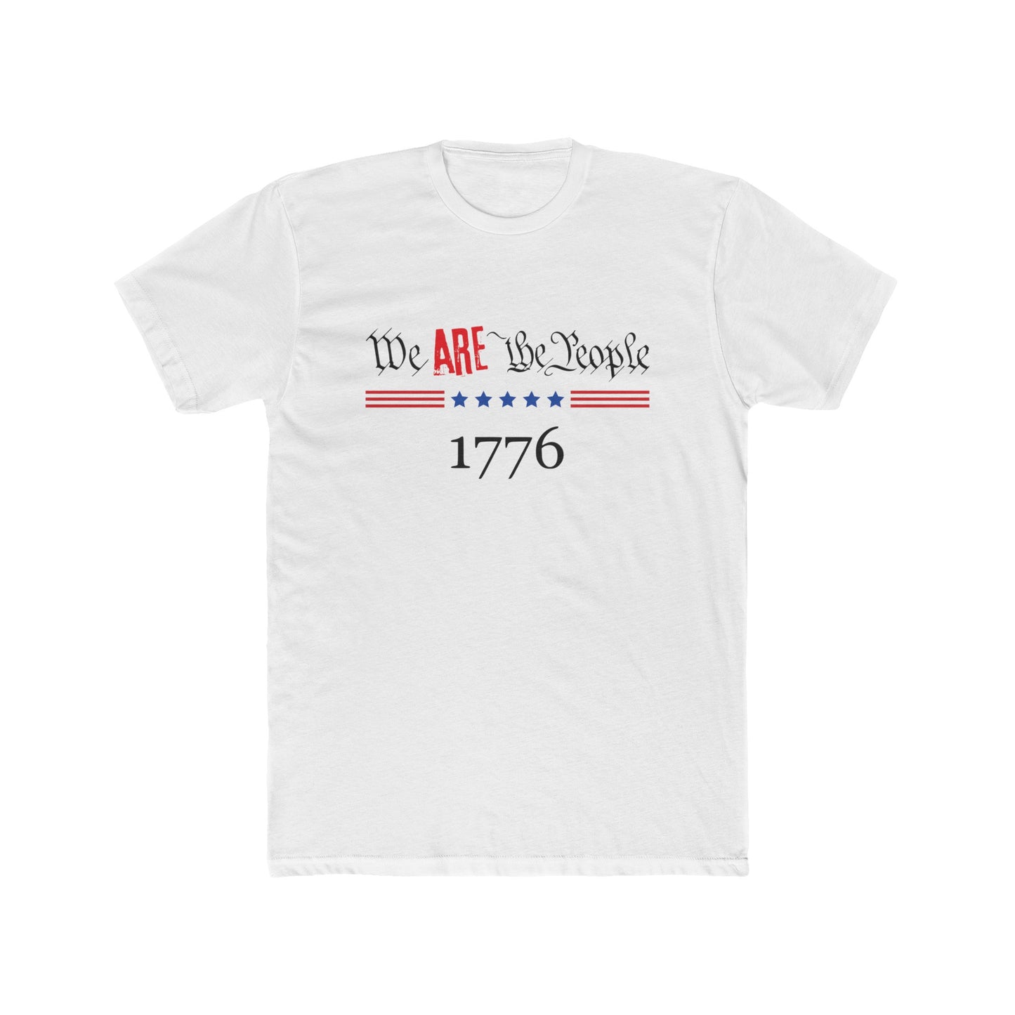 We ARE the People Cotton Crew Tee