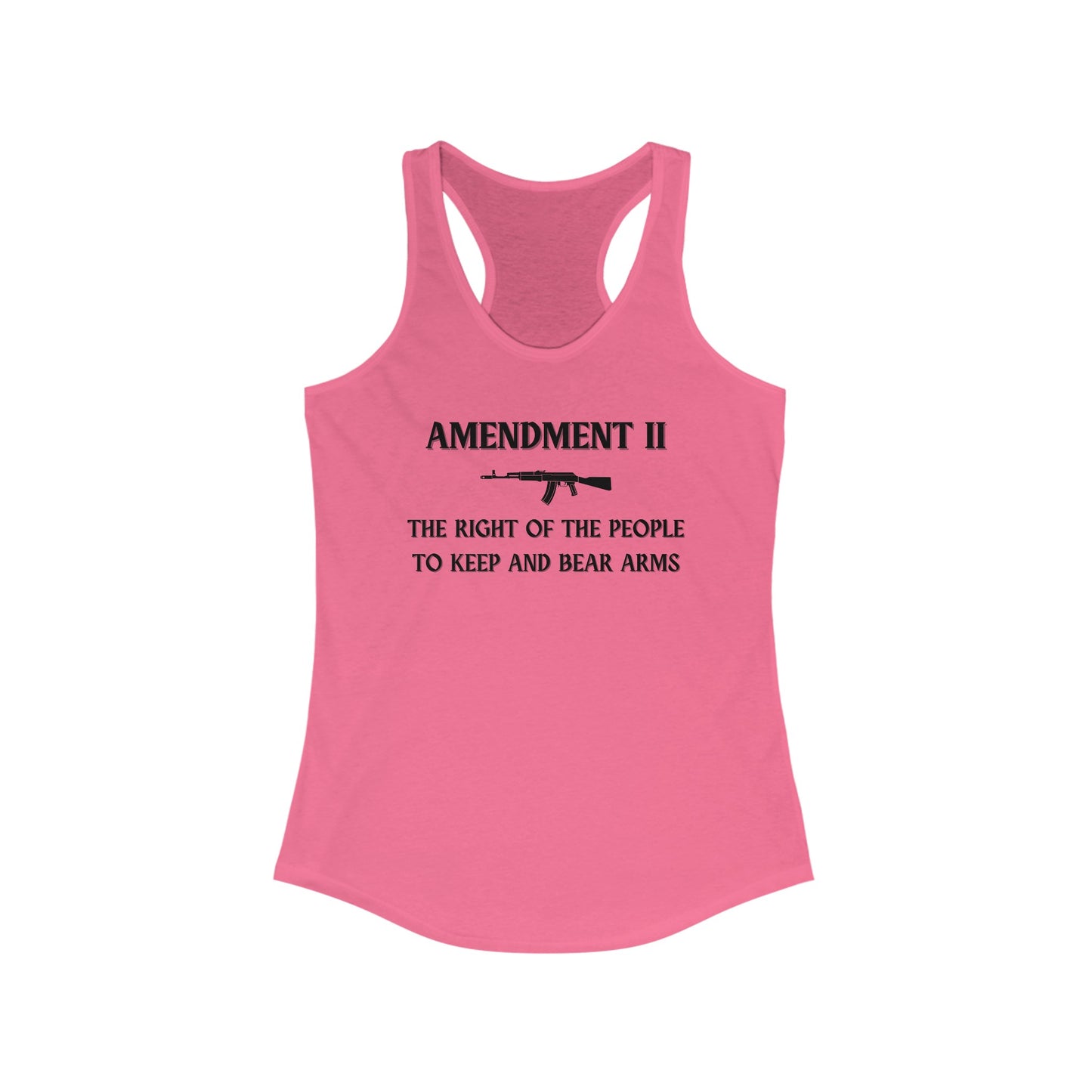 Amendment II Women's Ideal Racerback Tank