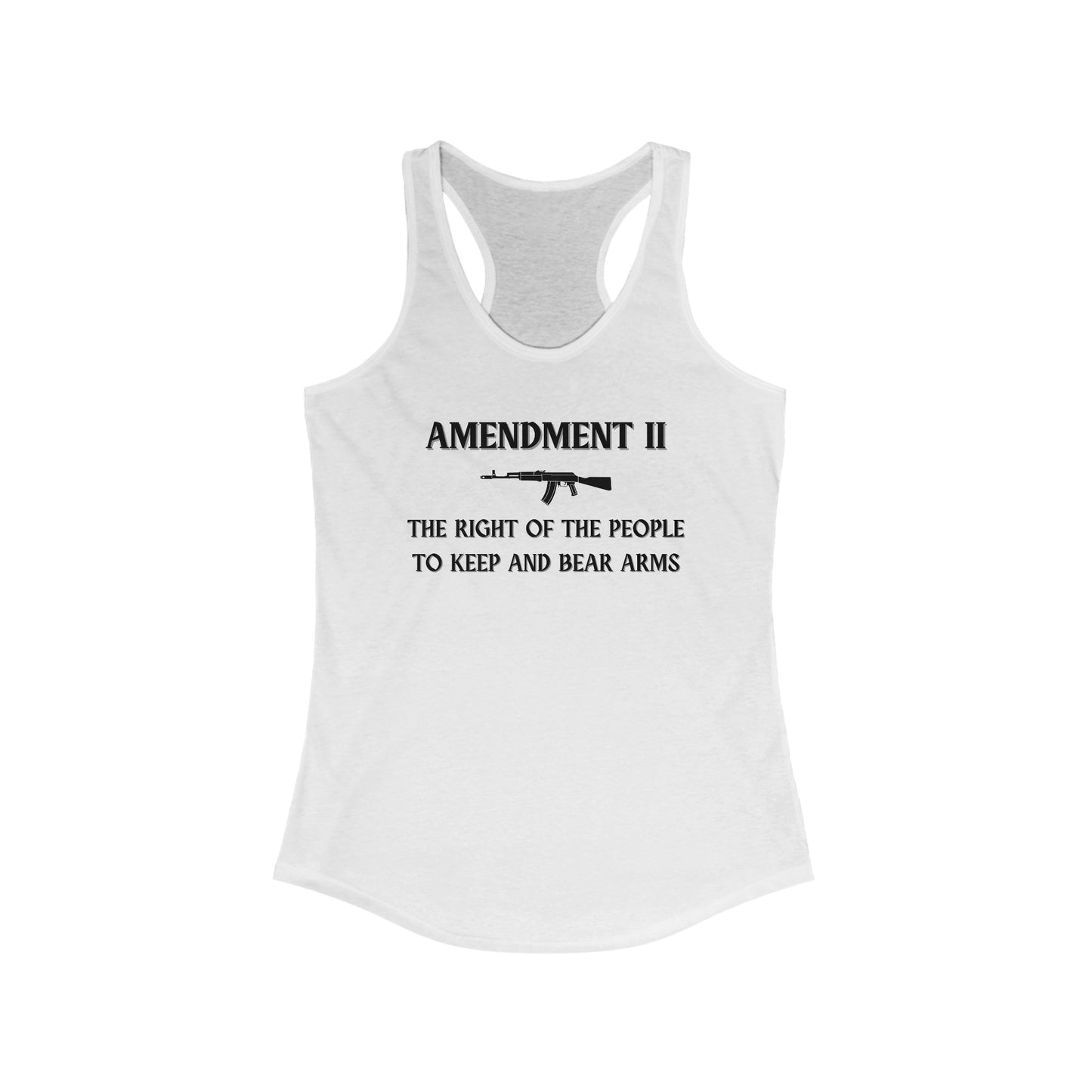 Amendment II Women's Ideal Racerback Tank