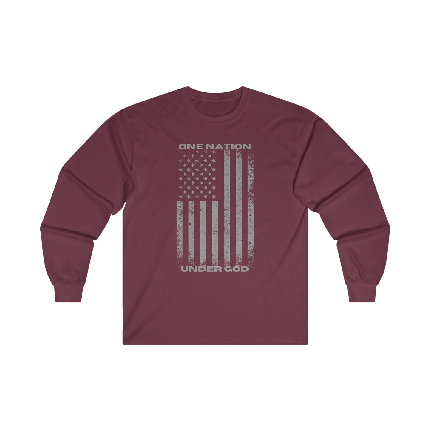 One Nation, Under God Unisex Ultra Cotton Long Sleeve Tee